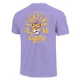thumbnail image 3 of Youth Purple LSU Tigers Comfort Colors Mascot Overlay T-Shirt, 3 of 3