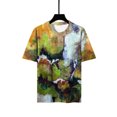 thumbnail image 6 of JINMGG Mens Tops under $5,Men's Unisex Daily T Shirt 3D Print Graphic Prints Cross Print Short Sleeve Tops Casual Blouse,Yellow XXXXXXL, 6 of 9