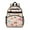 Colorful Mushroom Cartoon, variant on Colorful Mushroom Cartoon Pink Pattern Backpack for School,Cute School Bag,Schoolbag with Adjustable Shoulder Straps & Padded Back,15.25"x11.5"x5.25"