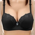 thumbnail image 3 of Aofany Bras for Womens, Women's Underwire Gathered Breathable Underwear Everyday Bra for Women, 38B/C-48B/C, 3 of 7
