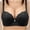 Black, variant on Solid Color Wireless Bra for Women No Underwire Full Coverage Everyday Comfort Bra Soft Breathable Seamless Supportive Underwear for Daily All Day Wear Army Green 3XL