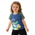 thumbnail image 2 of OVAFBAU Boys Short Sleeve T Shirts Kids Summer Tops Toddler Unisex T Shirt Graphic Short Sleeve Versatile Sleeveless Tops, 2 of 8