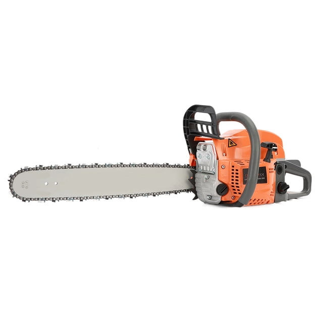 1 Set 58cc 20 Inch Gasoline Chainsaw Multifunctional High Power Gas-powered Fast Cutting Labor-saving Gas Sawing Handheld Cutting Wood Chainsaw Logging Machine Garden Supplies