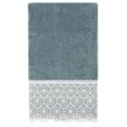 thumbnail image 3 of Linum Home Textiles 100% Turkish Cotton Arian 3PC Cream Lace Embellished Towel Set, 3 of 8