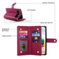 thumbnail image 2 of GANGXUN Étui en Cuir à Rabat pour Google Pixel 9/9 Pro - Sangles Longues et Courtes, design wallet, 2 of 5