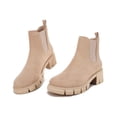thumbnail image 2 of Women  slip-on Chelsea boots with a chunky block heel and non-slip serrated sole., 2 of 3