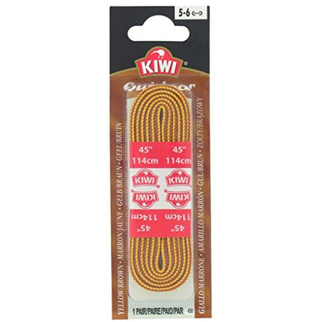 Kiwi Outdoor Boot Rawhide Laces, 45 inches (Pack of 6)