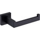 thumbnail image 1 of Toilet Paper Holder Matte Black - Toilet Tissue Roll Holders Dispenser and Hangers Wall Mounted for Bathroom & Kitchen, Stainless Steel Modern Square, 1 of 5