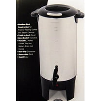 EUROSTAR ES50 10 to 50 Cup Coffee Maker, Steel