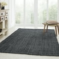 thumbnail image 2 of Kula Collection Hand Woven Jute Rug(4'x6')- Charcoal, 2 of 4