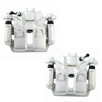 TRQ Rear Brake Caliper Set Compatible with 2005-2010 Honda Odyssey