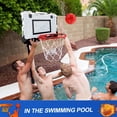 thumbnail image 3 of Indoor Over Door Mini Basketball Hoop Set for Kids Adults, Upgrade Wall Mount Basketball Hoop for Wall with Large Dunk Rim, Room Basketball Hoops Game with 4 Small 6" Balls Gift for B, 3 of 7