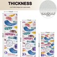 thumbnail image 4 of Watercolor Feather and Dreamcatcher Pattern Kitchen Rugs Sets Of 3,Kitchen Runner Rugs Non Skid Washable,Decorative Kitchen Floor Mats for Kitchen,Sink,Laundry,17"x30"+ 17"x47" + 17"x59", 4 of 6