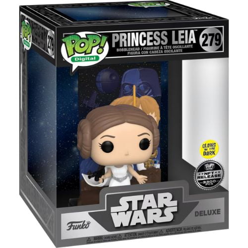 Funko Pop! Digital Star Wars Princess Leia Limited to 3,000 Pieces