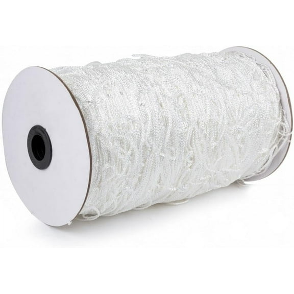 6X200FT All-Season Trellis Netting w/ 6in Square Mesh (White, Nylon Gardening Net 1200 Sqft Spool Roll)