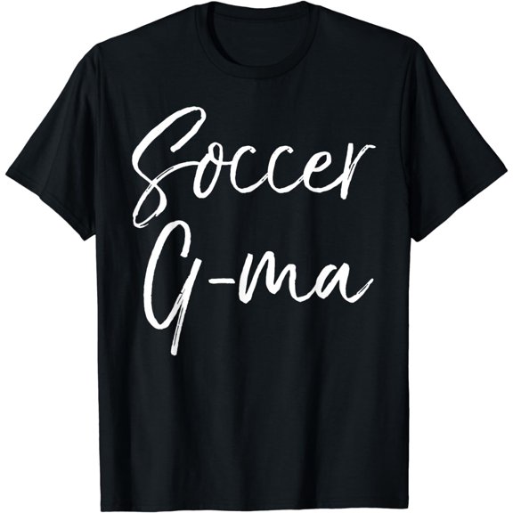 Soccer G-ma Shirt Fun Cute Soccer Grandma Shirt Granny Tee