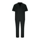 thumbnail image 4 of Blusa de Manga Corta Casual Sólido Turndown Cuello Superior Y Pantalones Traje Conjunto, Traje de Moda de Poliéster para Hombres, Lavado de Manos Primavera Verano, 4 of 7