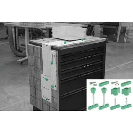 UPC: 0815267010880 | MICROJIG Matchfit DV-HK630X4 Dovetail Track Nut Hardware 4-Piece