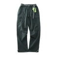 thumbnail image 1 of pitrice Shell Pants Hiking Trousers Camping Outfit Protector Multipurpose Multi Bag Overalls Solidness Hunting Equipment Dark Gray M, 1 of 9