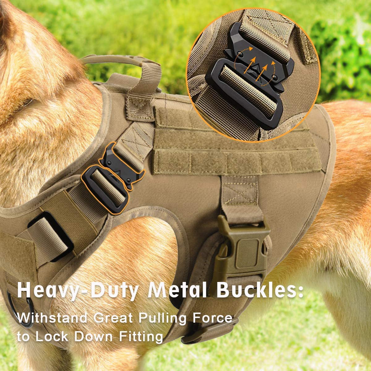 Wholesale TUFFHOUND dog harness Vest Set luxury dog harness I-shaped pet  chest and back From m.