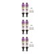 thumbnail image 1 of Tholdsy 2Pcs RC Car Metal Shock Absorber for 144001 WLTOYS 124019 Car RC Accessory Type1, 1 of 6