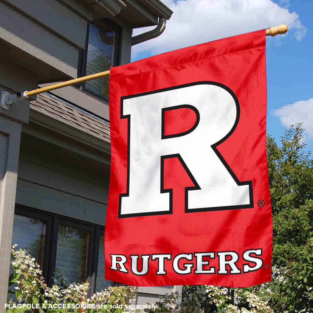 Rutgers University Scarlet Knights House Flag College Flags /& Banners Co