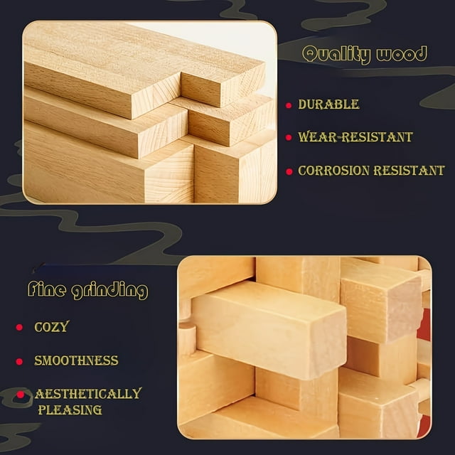 Unlocking Puzzle: Traditional Wooden Decoration, Perfect Birthday Gift