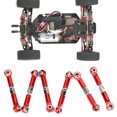 thumbnail image 3 of Wltoys A959B Pull Rod Upper Control Arm 6Pcs Metal Pull Rod Remote Control Car Sory For Wltoys 1 18 A959 Rc Car, 3 of 7