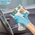 thumbnail image 4 of Yayeee 6 Pack Kitchen Dish Cloths Set for Washing Soft Drying Absorbent Microfiber Towels, Beige Playful Stamp, 4 of 9