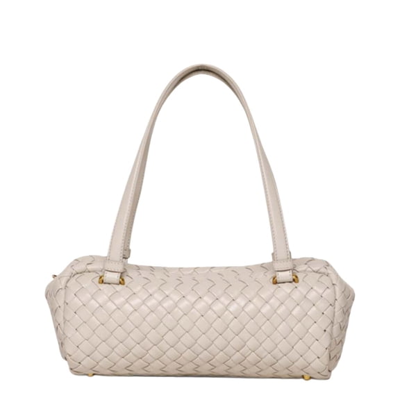 Walter Baker Lyla Barrel Leather Shoulder Bag, Grey