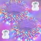 thumbnail image 1 of Luces de Cuerda BOSSERN Paquete de 2 de 20 m 200 LED Multicolor a Batería, 1 of 7