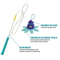 thumbnail image 3 of Outward Hound FlyFetch Teaser Wand Dog Toy with Crinkle Attachment, Durable for Indoor & Outdoor Play, All Breeds, 17.7", 3 of 3