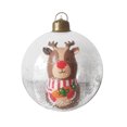 thumbnail image 3 of 24 Inch LED Luminous Inflatable Christmas Decoration Blow Up Outdoor Holiday For Party Event Courtyard Yard Festive Display, 3 of 5