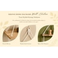 thumbnail image 4 of Mkono 2 Pack Wall Hanging Shelves Boho Shlef for Nursery Bedroom Living Room Home Decorations, 4 of 6
