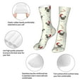 thumbnail image 3 of Cauagu Christmas Pug Dog Pattern Fun Novelty Crew Socks,Casual Athletic Socks Neutral Socks Cozy Crew Socks Christmas Gift, 3 of 7