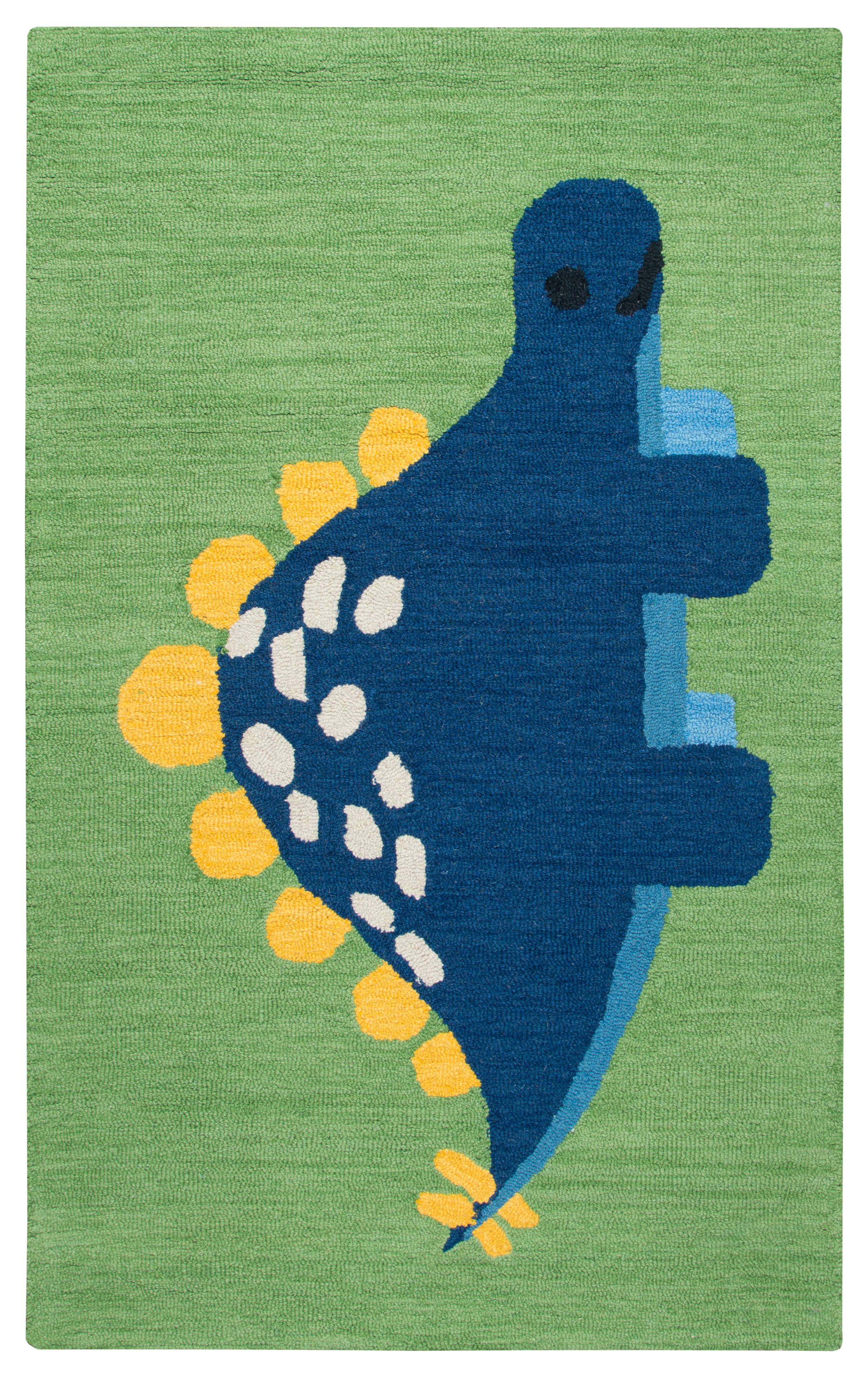Rizzy Home Dinosaur Green 3' x 5' HandTufted Area Rug