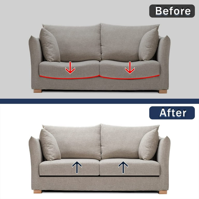 Sofa/Couch Cushion Support, 17x67'' Stronger Furniture Cushion Support  Inserts, Enhance Support, Extend the Life of the Sofa, Reduce Sofa Sagging,  Black 