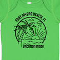 thumbnail image 4 of Inktastic Summer Vacation Mode Fort Myers Beach Florida Boys or Girls Baby Bodysuit, 4 of 5