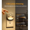 thumbnail image 4 of Lyridz Motion Sensor Night Light Plug in, [4 Pack] 2-in-1 Auto Modes (Motion Activated + Dusk to Da, 4 of 7