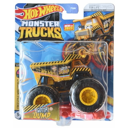 Hot Wheels Monster Trucks Play Vehicles, 4.9 oz