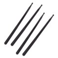 thumbnail image 1 of 2X Par de 5A Baquetas Nylon Palillo Por Tambor Set Ligera Profesional Negro, 1 of 5