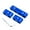Blue, variant on 3pcs Profession Sparks Plugs Line Wire Separators Electrical Cable Clamp Fixer for Car Enhancing Ignitions Efficiency