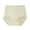 Green, variant on Women's High Waist Underwear Knitted Triangle Design Soft Comfort Support Everyday Wear Panties Size:XL