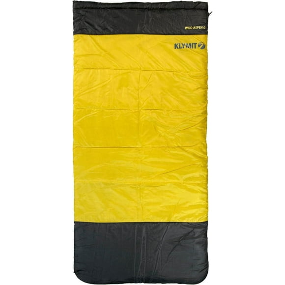 Kymit Wild Aspen Rectangle Sleeping Bag - Yellow