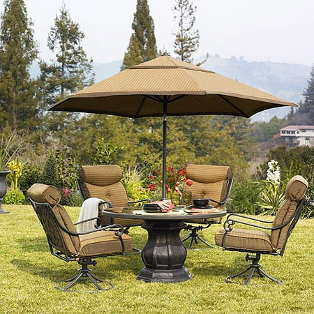 Better Homes and Gardens Mika Ridge 5-Piece Patio Dining Set, Seats 4