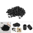 thumbnail image 3 of 400 Uds hebilla de cordón elástico ajustable enchufe de cuerda de mufla bucal de silicona multifunción negro, 3 of 6