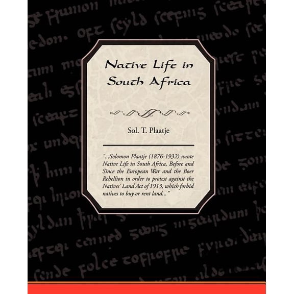 Native Life in South Africa (Paperback)