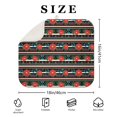 thumbnail image 4 of Pioneer Flower Floral Print Pattern Kitchen Dish Drying Mat 1 Pack, Ultra Absorbent Microfiber Drainer Mat, 16"x18", 4 of 6