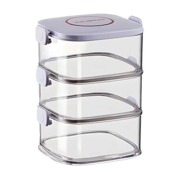 Yhmxh Utensilios de cocina Organizador de especias para cocina, hogar, caja de almacenamiento de pimienta, frasco sellado, condimentos, condimentos, tarro de condimentos Muebles para cocina