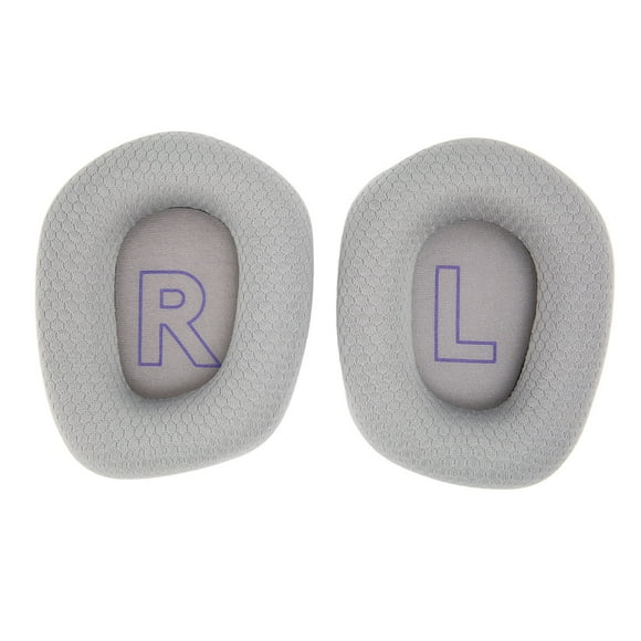 DEWIN Earpads Cushions Breathable Comfortable Elastic Replacement Ear Pads for Logitech G733 Headphones Silver Gray